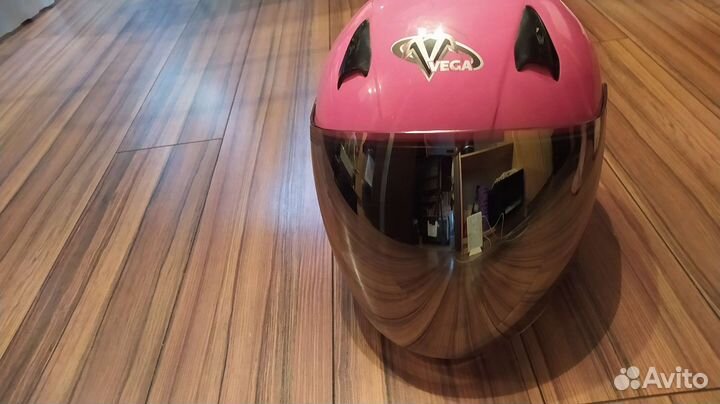 Мотоциклетный шлем Vega NT200 XS розовый