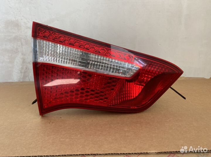 Задний внутренний левый фонарь а/м KIA RIO