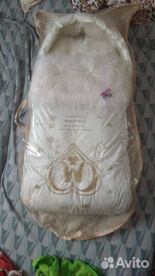 Зимний комбинезон для девочки новорожденной