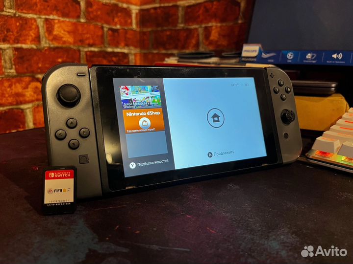 Nintendo switch 2 rev + картридж