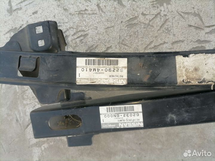 Усилитель бампера,сабля