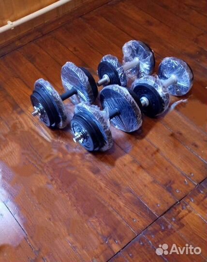 Гантели разборные