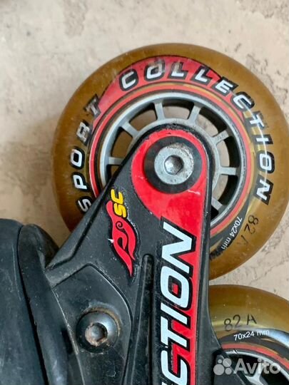 Роликовые коньки детские раздвижные