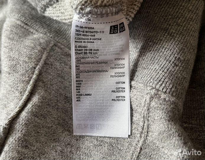 Худи / толстовка uniqlo новая