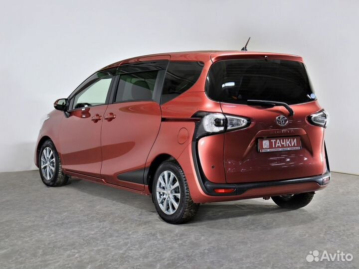 Toyota Sienta 1.5 CVT, 2017, 77 700 км