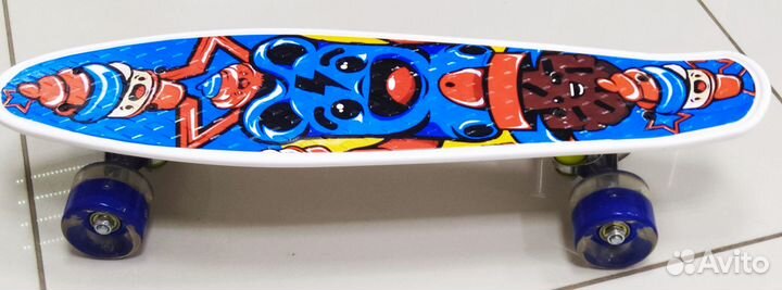 Скейтборд Пенниборд принт