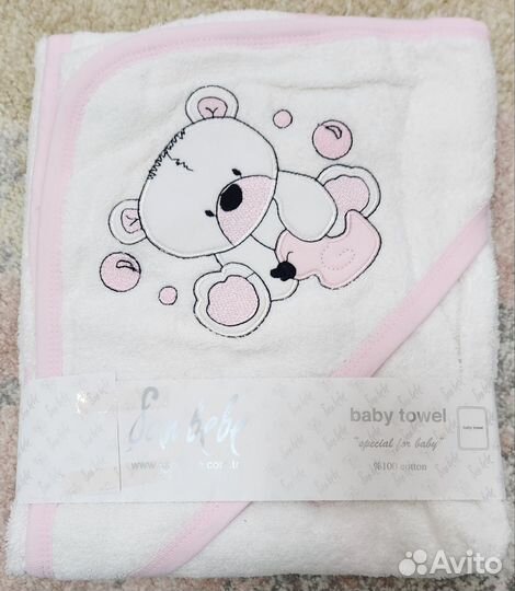 Полотенце-уголок для малышей