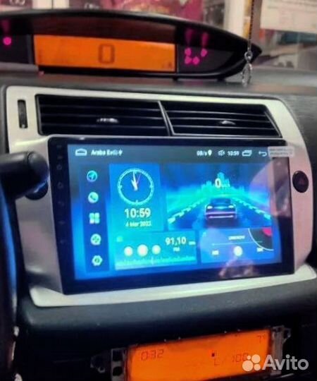 Магнитола Android Citroen C4