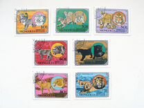 Почтовые марки (наборы фауна)