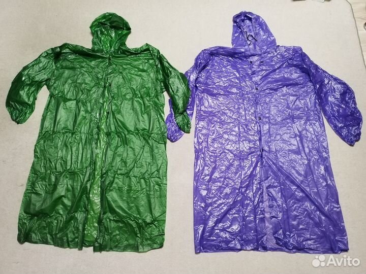 Плащи дождевики, жилеты, накомарники