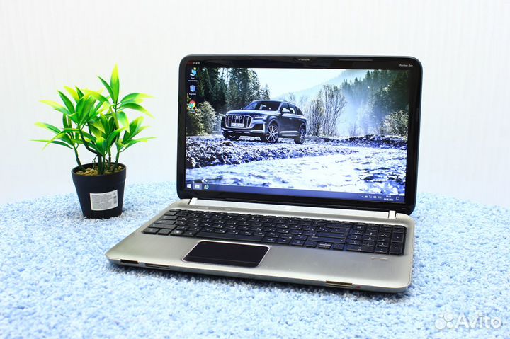 Классный ноутбук HP c 6GB озу