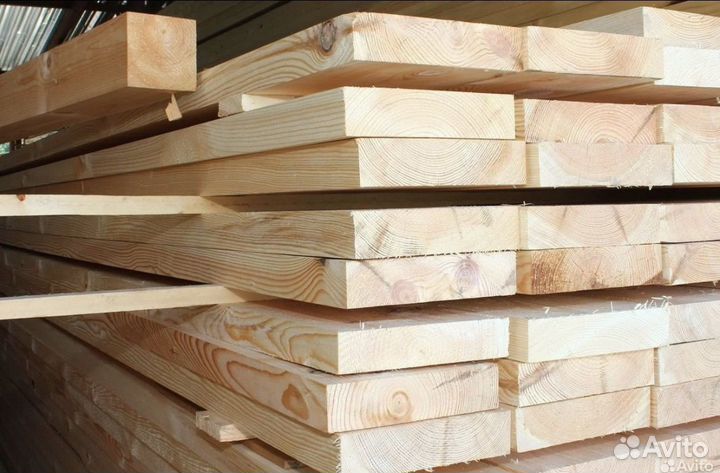 Пиломатериал доска брус