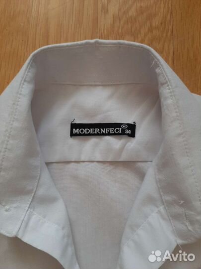 Рубашки школьные 3-4 класс (размеры 33,34)