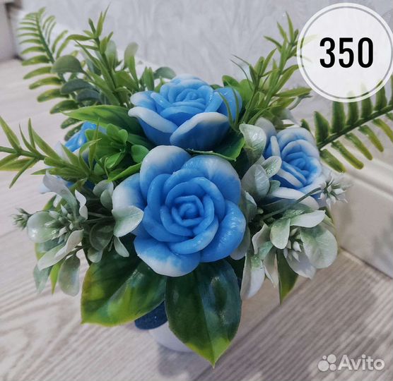 Мыло ручной работы,букеты из мыла