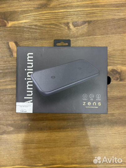 Беспроводная зарядка zens aluminium