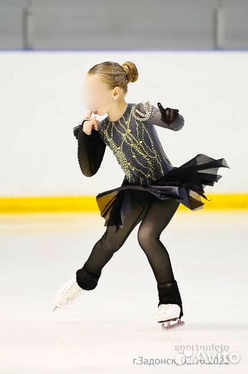 Платье для выступлений фигурное катание 122-128