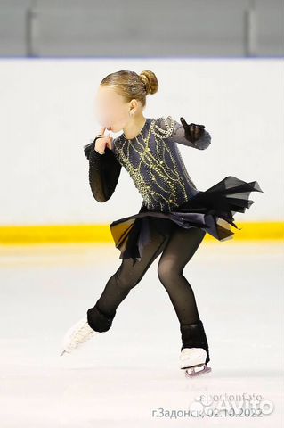 Платье для выступлений фигурное катание 122-128