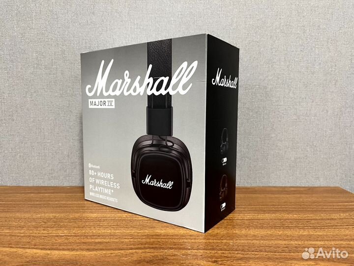 Наушники Marshall Major IV, black