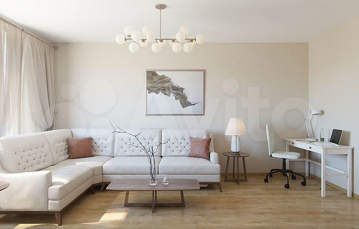 2-к. квартира, 68 м², 12/17 эт.