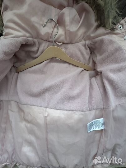 Пальто пуховик для девочки gap