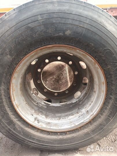 Колесо на полуприцеп