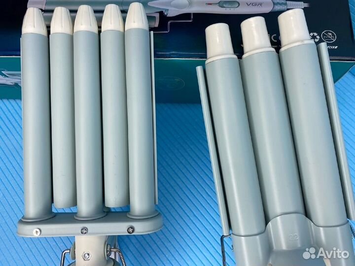 Плойки VGR тройная и пятерная для создания волны