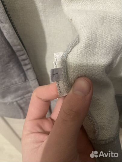 Зип худи stone island dust color