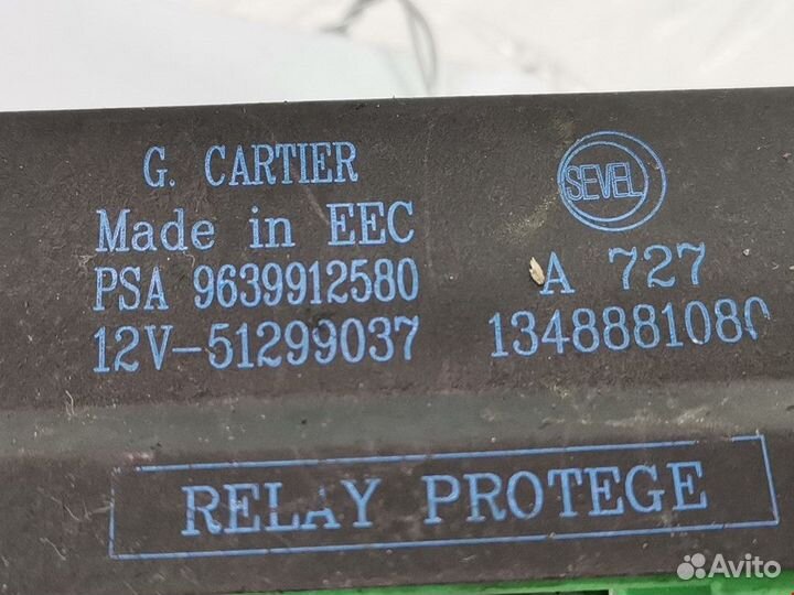 Реле накала свечей Peugeot Boxer 2 рест. 2005