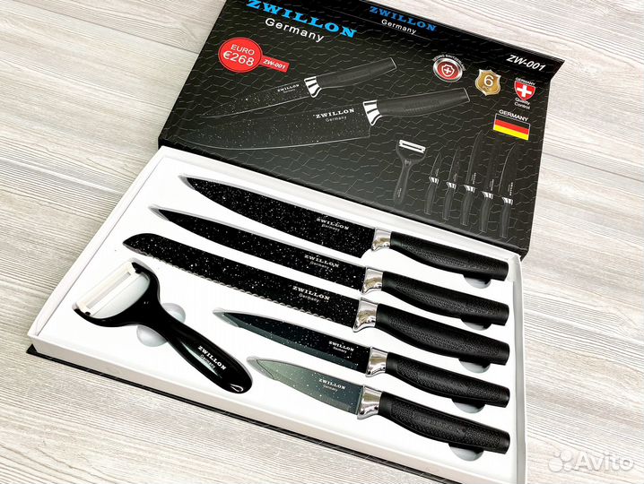 Кухонный набор ножей Zwillon 001