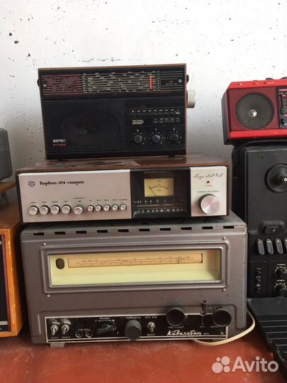 Советские радиоприемники магнитофоны