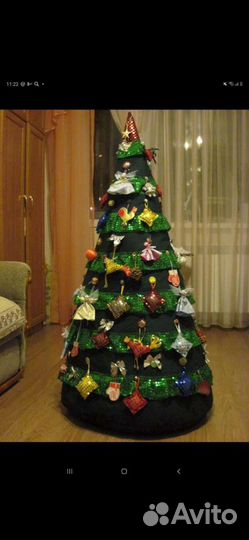 Новогодняя елка hand made