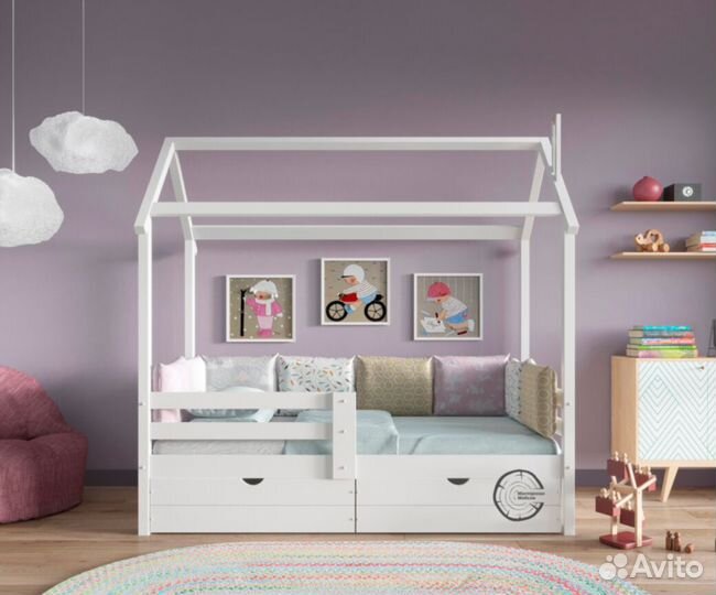 Детская кровать домик