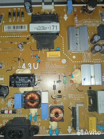 Блок питания для телевизоров LG