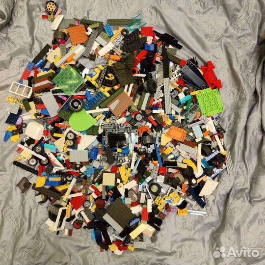 Lego мелкое пакетом около 6 кг