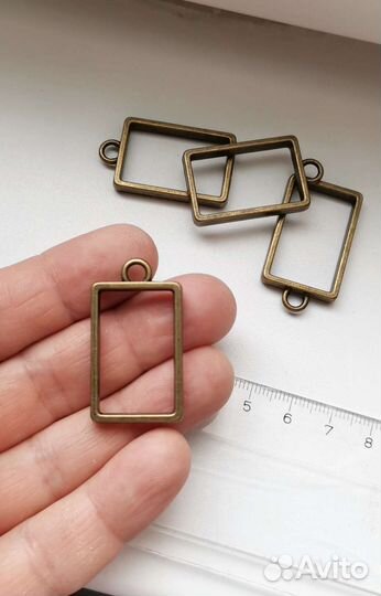 Фурнитура для кулона рамка