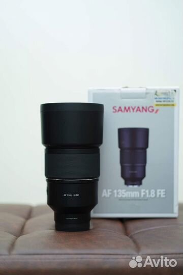 Samyang 135mm f1.8 Sony FE как новый