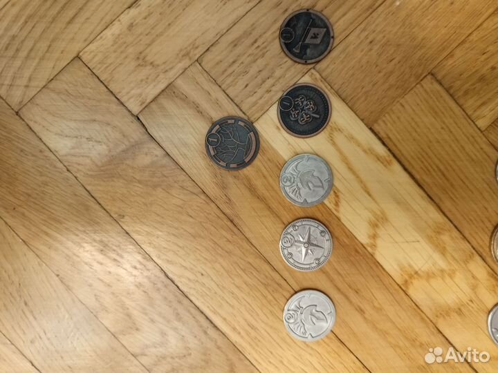 Монеты из пятерочки и магнита