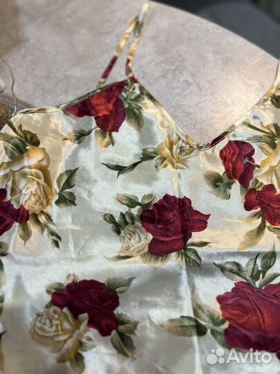 Пижама женская шелковая M