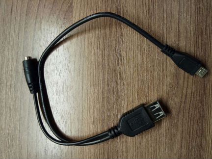 Кабель micro usb / usb + питание