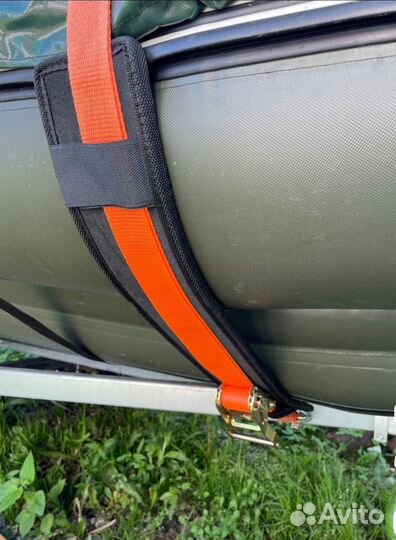 Защитные подкладки под стяжные стропы для лодок