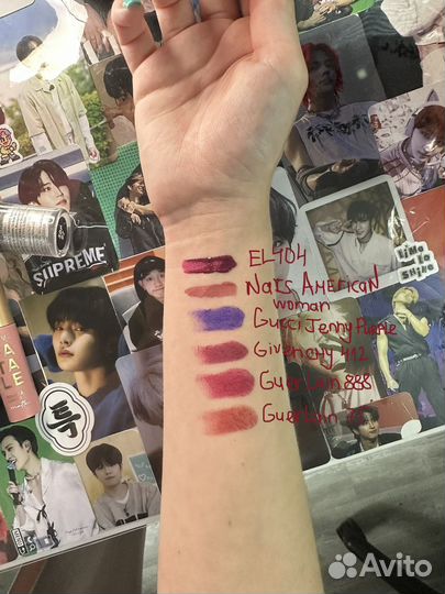 Косметика тени помада lauder nars gucci mac