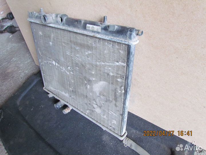 Радиатор основной peugeot 307
