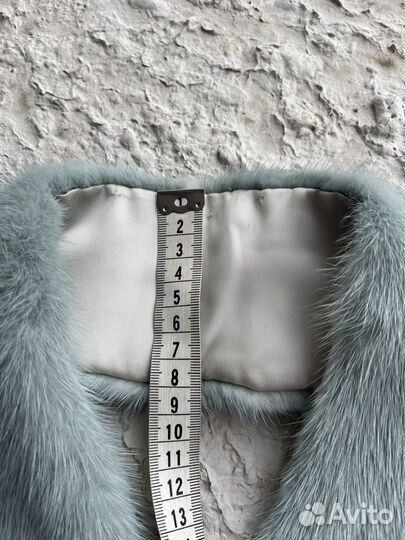 Меховой воротник норка