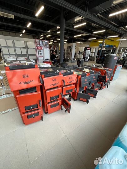 Твердотопливный котел 8-42 кВт