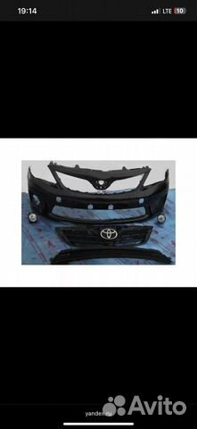 Бампер передний на toyota corolla 150