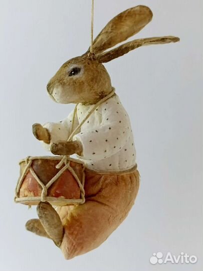 Игрушечный зайка ватная игрушка