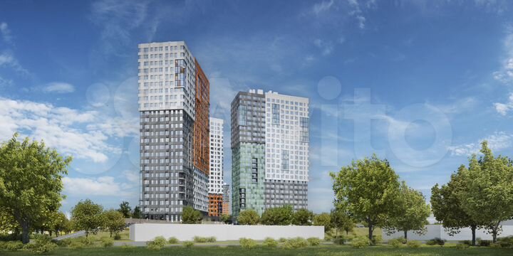 1-к. квартира, 23,3 м², 4/25 эт.