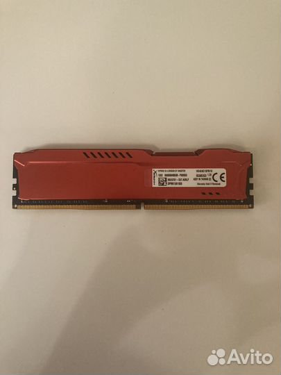 Оперативная память HyperX Fury DDR4 16Gb