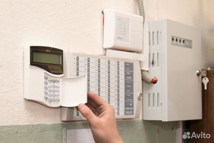 Монтаж охранной сигнализации