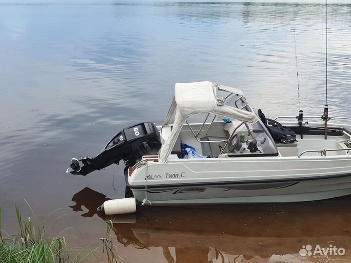 Катер Terhi 475 twinc с мотором Mercury ME 60